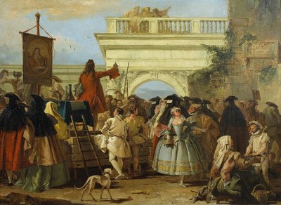 チャーラタン 作： Giovanni Battista Tiepolo